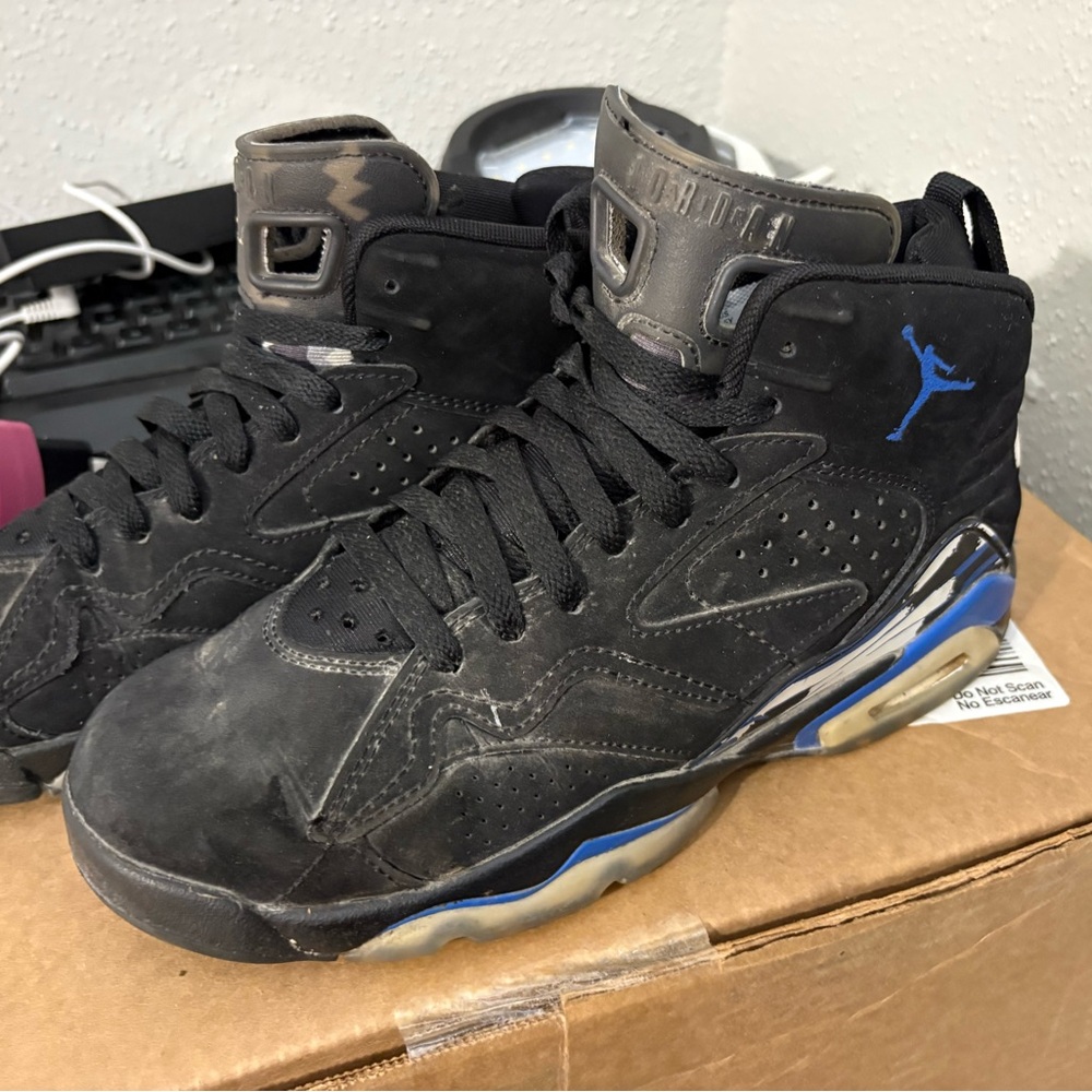 Jordan Kids Sneakers Black and Blue